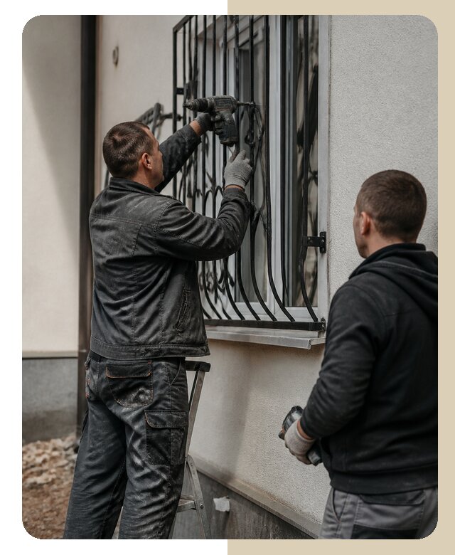 Установка наружных решеток в Прохладном от 5308 р. | Дверной